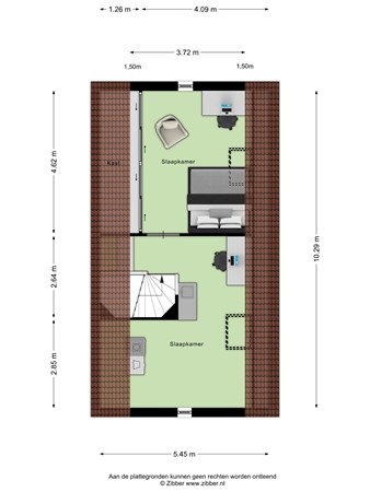 Floorplan - Watersnip 13, 4021 JP Maurik