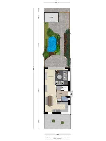 Floorplan - Aardbeivlinderstraat 5, 3905 KH Veenendaal