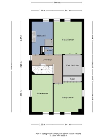 Floorplan - Veencompagnie 7, 3907 GA Veenendaal