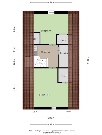 Floorplan - Veencompagnie 7, 3907 GA Veenendaal