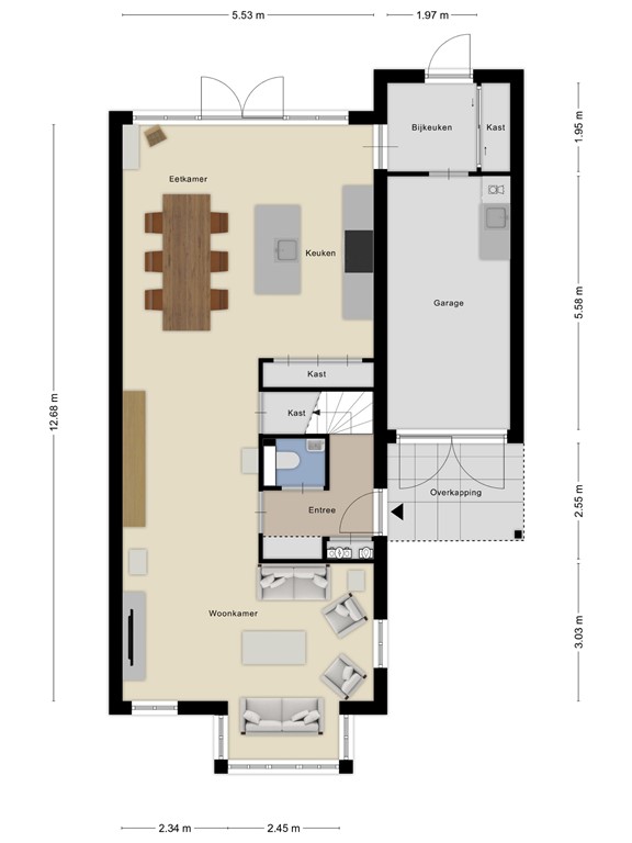 mediumsize floorplan