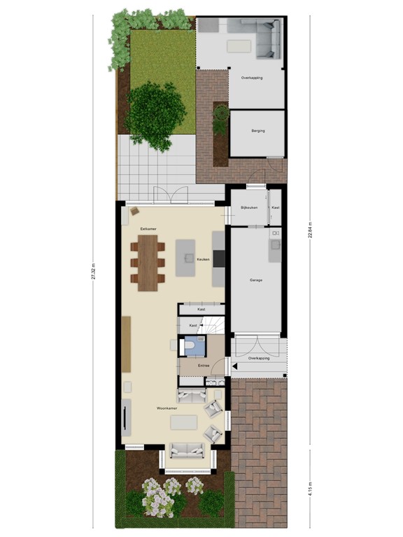 mediumsize floorplan