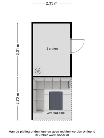 Floorplan - Jac.P. Thijsselaan 6, 3903 EE Veenendaal