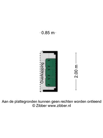 Floorplan - De Toltoren 29, 3912 AG Rhenen