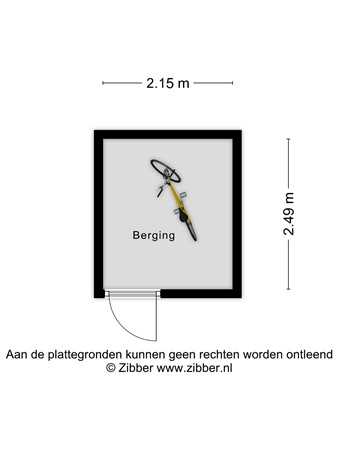 Floorplan - Plantsoenstraat 47, 3911 KA Rhenen