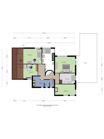 Floorplan - Castor 1, 3902 SC Veenendaal