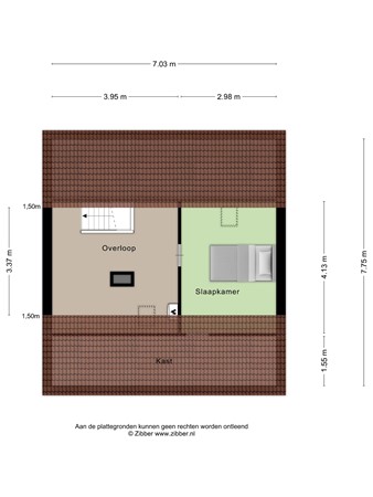 Floorplan - Leeuwenstraat 2, 6871 BX Renkum