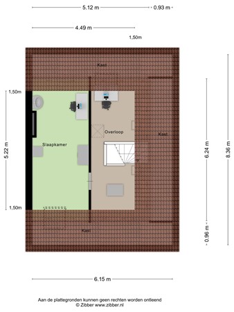 Floorplan - Levendaalseweg 3, 3911 BD Rhenen