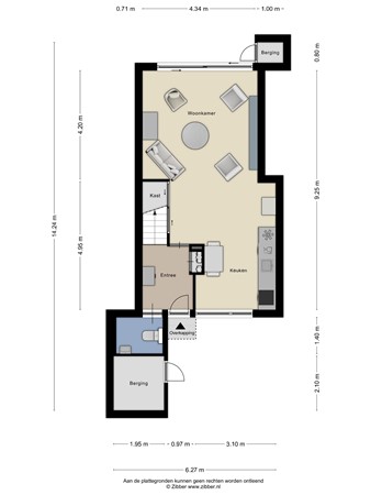 Floorplan - Molenberg 57, 3911 PR Rhenen