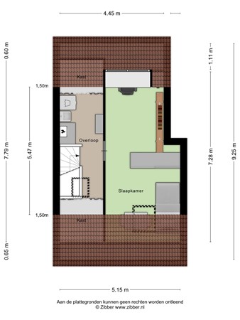 Floorplan - Molenberg 57, 3911 PR Rhenen