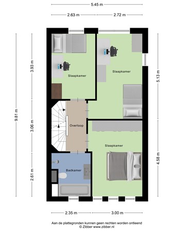 Floorplan - Hensenhof 3, 3907 JN Veenendaal