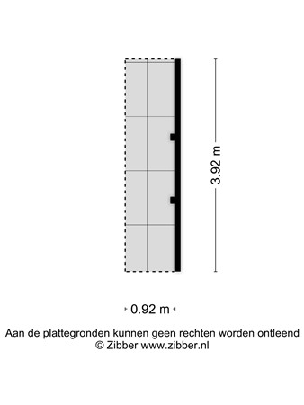 Floorplan - Viergeverstraat 1D, 4043 GC Opheusden