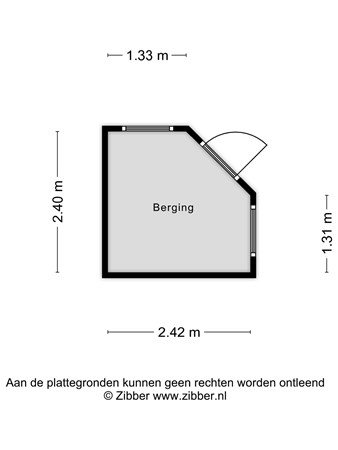 Floorplan - Linge 36, 3904 NB Veenendaal