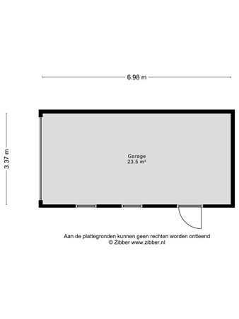 Floorplan - Stadhouderslaan 121, 3905 HC Veenendaal