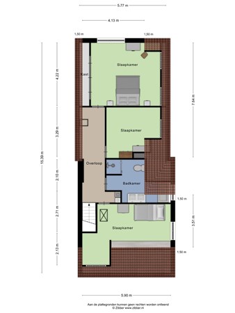 Floorplan - Arnhemseweg 31, 3832 GH Leusden