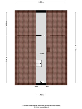 Floorplan - Arnhemseweg 31, 3832 GH Leusden