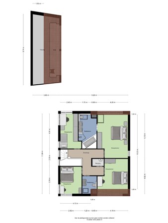 Floorplan - Otterlaan 19, 3903 CW Veenendaal