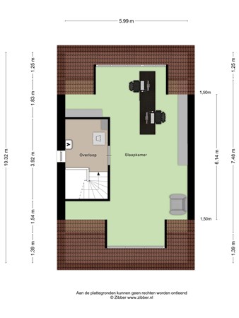 Floorplan - Rijsenburg 4, 3904 HV Veenendaal