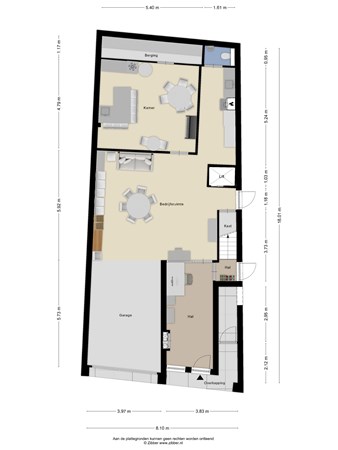 Floorplan - Hofstraat 6, 3911 KX Rhenen