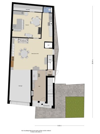 Floorplan - Hofstraat 6, 3911 KX Rhenen