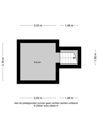 Floorplan - Houtvesterlaan 26, 3903 DG Veenendaal