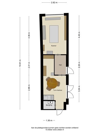 Floorplan - Houtvesterlaan 26, 3903 DG Veenendaal