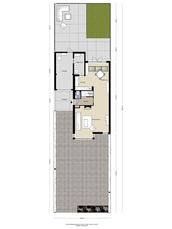 Floorplan - Kerkewijk 57, 3901 EC Veenendaal