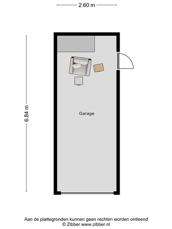 Floorplan - Gruttoweide 20, 6708 BH Wageningen