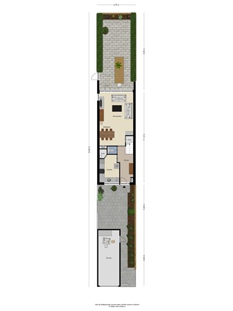 Floorplan - Gruttoweide 20, 6708 BH Wageningen