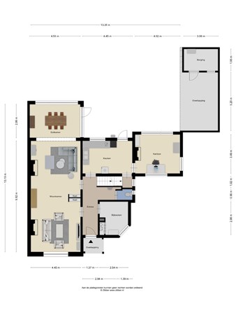 Floorplan - Herenstraat 84, 3911 JG Rhenen