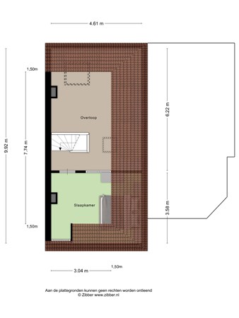 Floorplan - Herenstraat 84, 3911 JG Rhenen