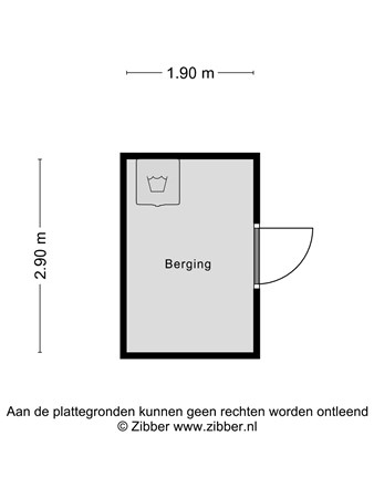 Floorplan - Oude Veensegrindweg 76-3, 3911 TA Rhenen