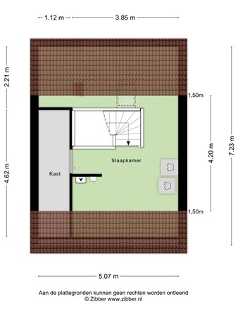 Floorplan - Schuilenburglaan 35, 4033 DJ Lienden