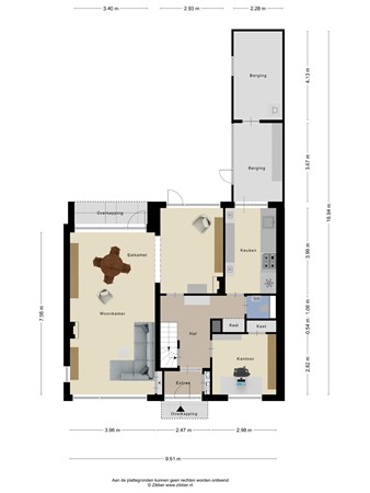 Floorplan - Herenstraat 102, 3911 JH Rhenen