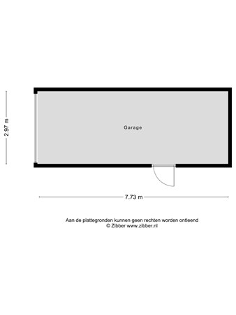 Floorplan - Herenstraat 102, 3911 JH Rhenen