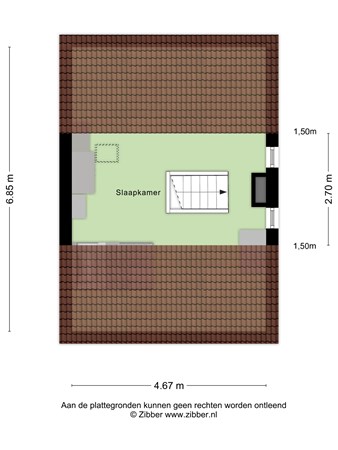 Floorplan - Koninginnelaan 23, 3905 GE Veenendaal