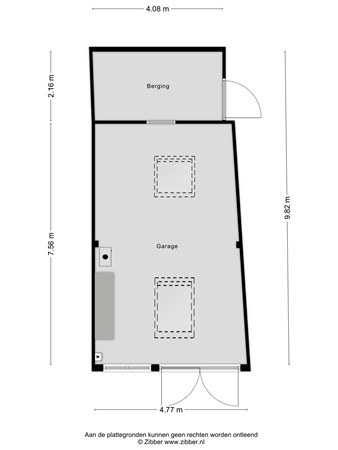 Floorplan - Koninginnelaan 23, 3905 GE Veenendaal