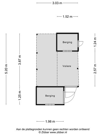 Floorplan - Koninginnelaan 23, 3905 GE Veenendaal