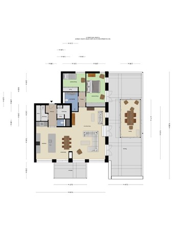 Floorplan - Waterhuis 26, 3907 KD Veenendaal