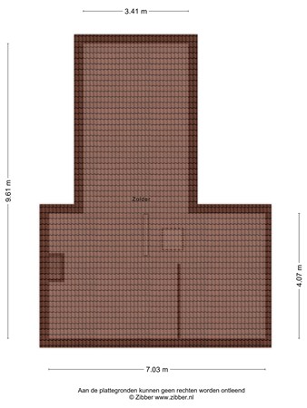 Floorplan - Veenendaalsestraatweg 9, 3921 EA Elst