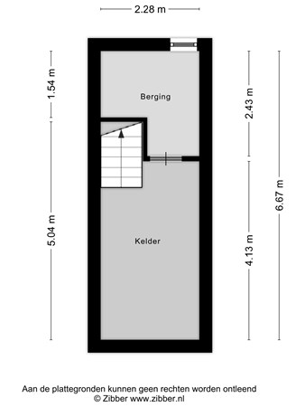 Floorplan - Veenendaalsestraatweg 9, 3921 EA Elst