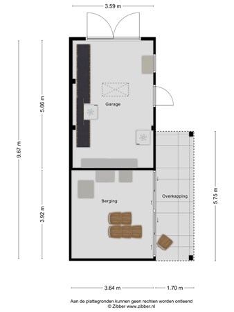 Floorplan - Otterlaan 21, 3903 CW Veenendaal