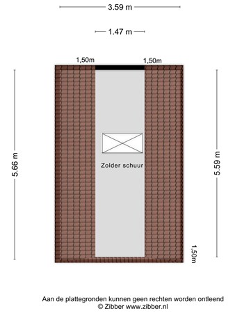 Floorplan - Otterlaan 21, 3903 CW Veenendaal