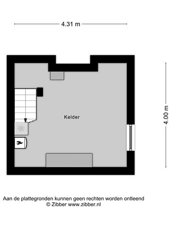 Floorplan - Herenstraat 67, 3911 JC Rhenen