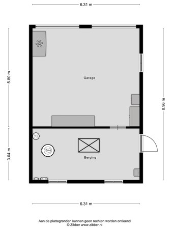 Floorplan - Herenstraat 67, 3911 JC Rhenen