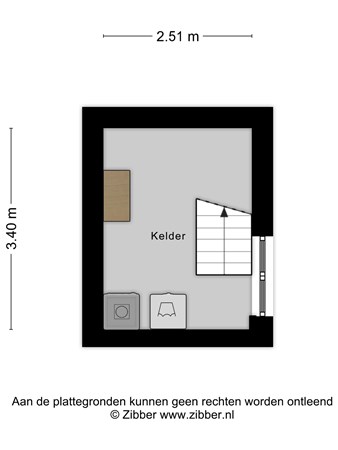 Floorplan - Stationsweg 22, 3911 AM Rhenen