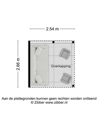 Floorplan - Majoor Landzaatweg 45, 3911 AW Rhenen