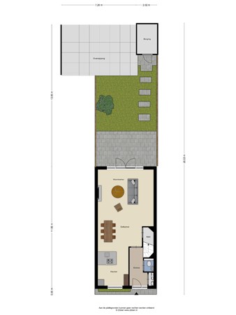 Floorplan - Waagmeester 60, 3907 KA Veenendaal