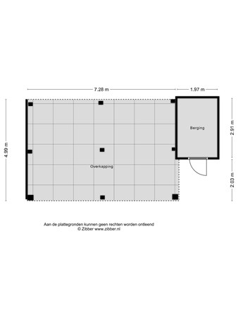 Floorplan - Waagmeester 60, 3907 KA Veenendaal