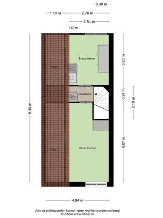 Floorplan - Aardzwaluw 14, 3905 RL Veenendaal